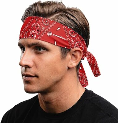 Suddora Paisley Print Bandana Headband
