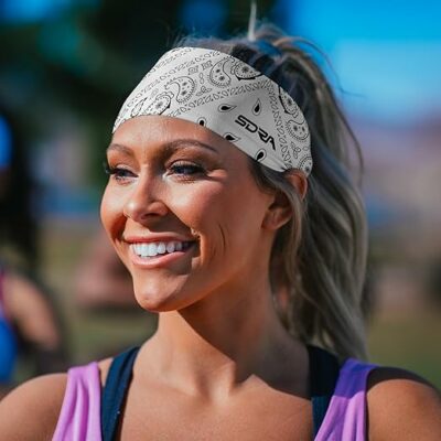 Suddora Paisley Print Bandana Headband