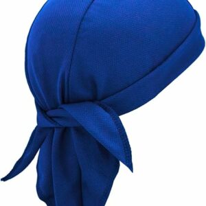 Sweat Wicking Do Rags Skull Cap Royal Blue