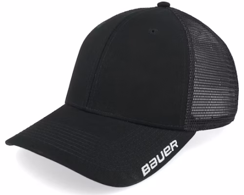 Team Mesh Black Trucker - Bauer