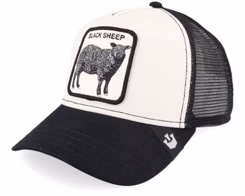 The Black Sheep WhiteBlack Trucker - Goorin Bros
