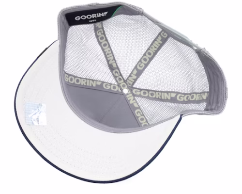 The Boyz Sport GrayNavy A-Frame Trucker - Goorin