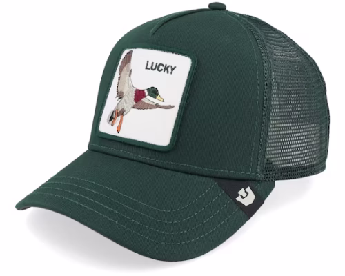 The Lucky Duck Tri Tone Guard A-Frame Trucker - Goorin