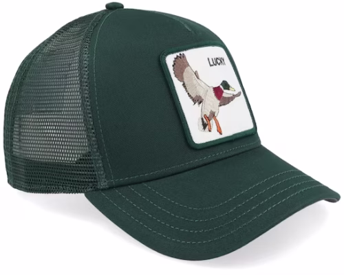 The Lucky Duck Tri Tone Guard A-Frame Trucker - Goorin