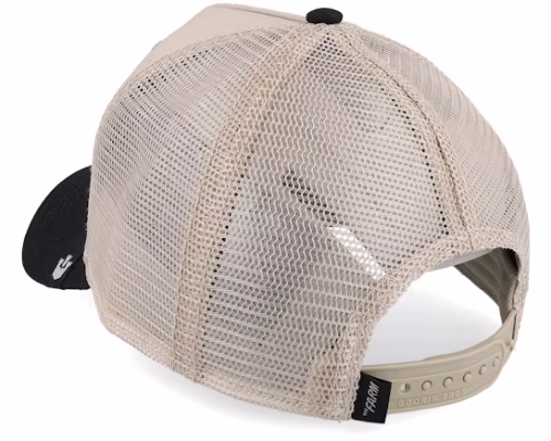 The Mustang Seasonal Core TaupeBlack A-Frame Trucker - Goorin Bros