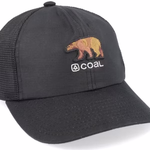 The Zephyr Low Profile Black Trucker - Coal