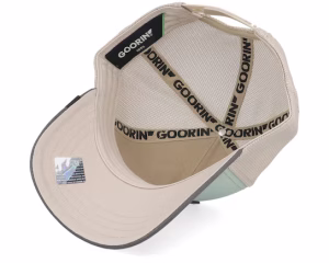 Tricolor Horse Tri Tone Multi Color MintGreyCharcoal A-Frame Trucker - Goorin