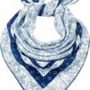 Unisex Cotton Bandana for Women Men Boy Girls