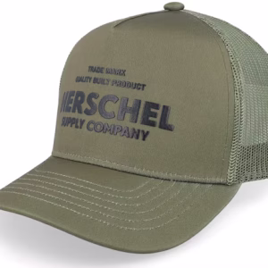 Whaler Tall Mesh Shop Cap Ivy Green A-Frame Trucker - Herschel