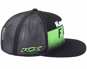 X Kawi Hat Black Trucker - Fox