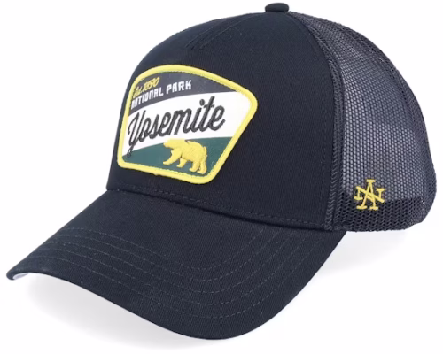 Yosemite Valin Black Trucker - American Needle