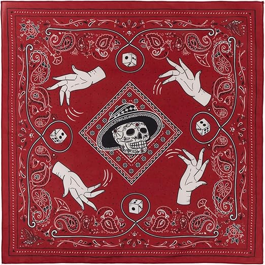bandana 100% extra fine cotton handkerchief for men and women