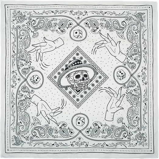 bandana 100% extra fine cotton handkerchief for men and women