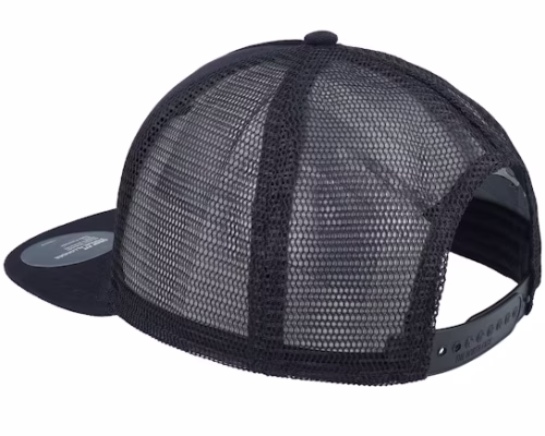 Half Dome Canvas Black A-Frame Trucker Snapback
