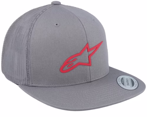 3d Ageless Hat GreyRed Trucker - Alpinestars