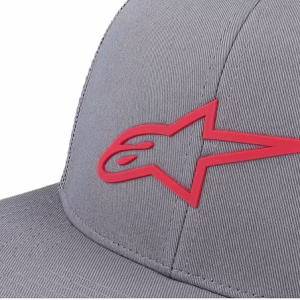 3d Ageless Hat GreyRed Trucker - Alpinestars