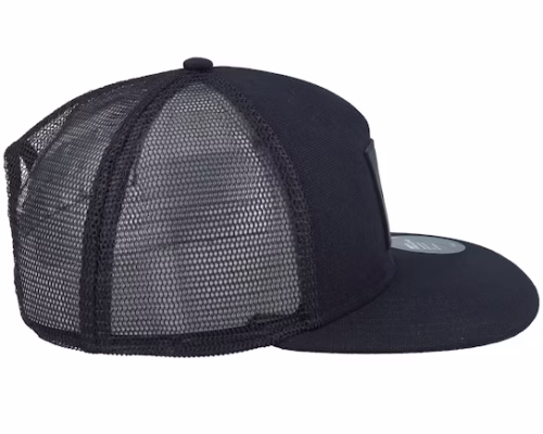 Half Dome Canvas Black A-Frame Trucker Snapback