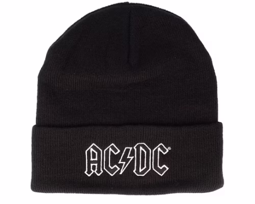 ACDC Knit Black Cuff - American Needle