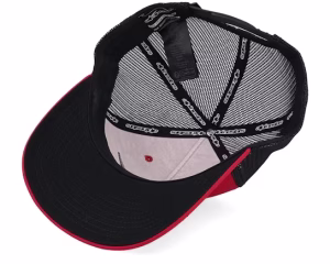 Ageless Hat RedBlack Trucker