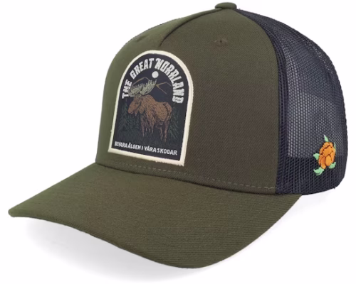 Älgen Cap Dark Mash A-Frame Trucker - SQRTN