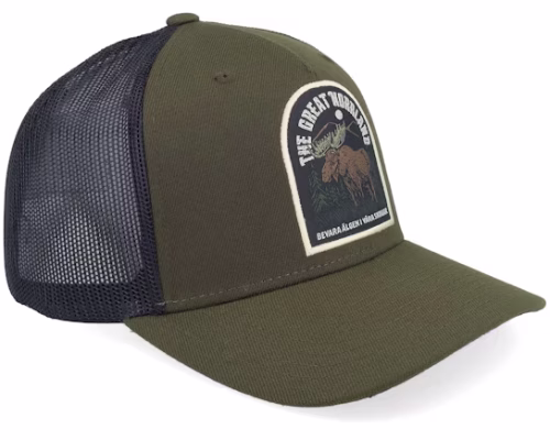Älgen Cap Dark Mash A-Frame Trucker - SQRTN