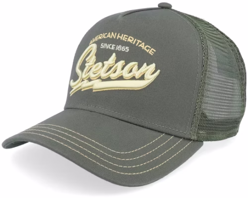 American Heritage Classic Olive Trucker - Stetson