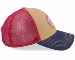 Baseball Vintage OchreNavyRed Trucker - Stetson