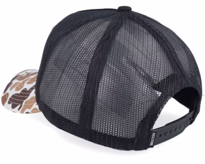 Bass Brains Gf Hat-camoBlack A-Frame Trucker - Brixton
