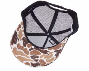 Bass Brains Gf Hat-camoBlack A-Frame Trucker - Brixton