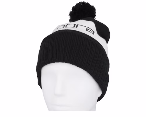Beanie Black Pom - Cobra