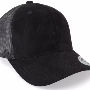 Black Suede Trucker - Yupoong