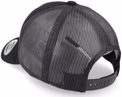 Black Suede Trucker - Yupoong