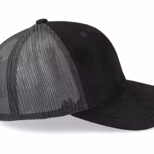 Black Suede Trucker - Yupoong