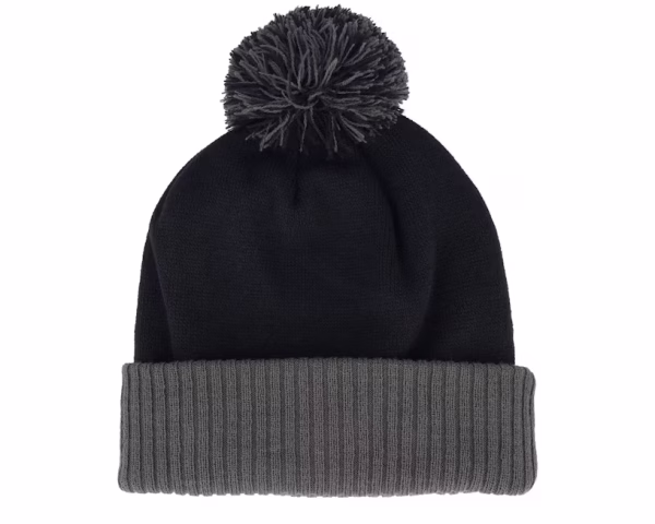 Bobble Beanie Black Pom - Taylor Made