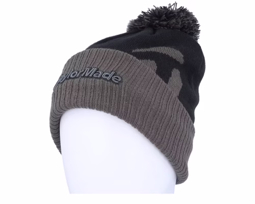 Bobble Beanie Black Pom - Taylor Made