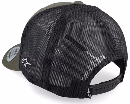 Booted Hat MilitaryBlack Trucker