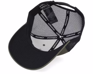 Booted Hat MilitaryBlack Trucker