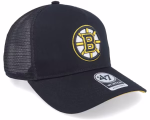 Boston Bruins NHL Mesh Hitch Black Trucker - 47 Brand
