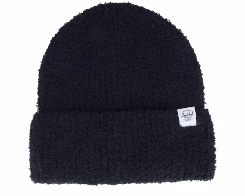 Boucle Beanie Black Cuff - Herschel