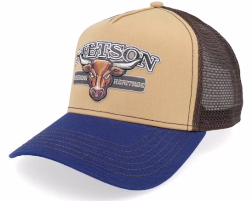Bull BlueBeige Trucker - Stetson