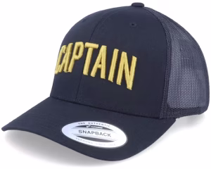 Captain 3D Black Trucker - Iconic