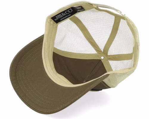 Cash Is King Green A-Frame Trucker - John Hatter & Co
