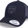 Charcoal Starry Mountain Patch Black Trucker - Wild Spirit
