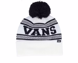 Check Beanie Marshmallow Pom - Vans