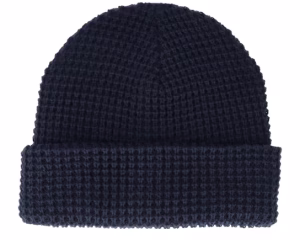 Classic Waffle Knit Navy Cuff - Beechfield