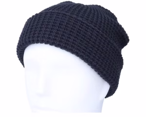Classic Waffle Knit Navy Cuff - Beechfield