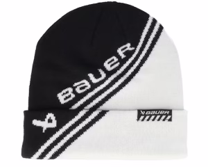 Colorblock Toque BlackWhite Cuff - Bauer