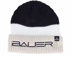 Colorblock Toque BlackWhiteStone Cuff - Bauer