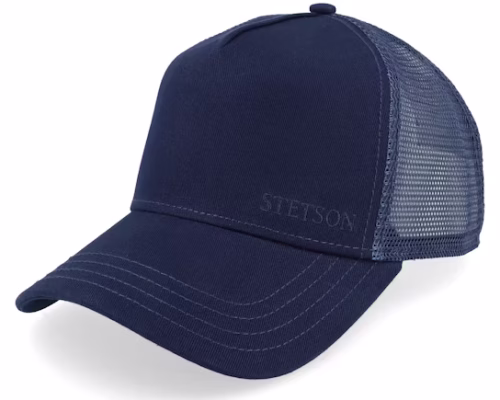 Cotton Navy Trucker - Stetson
