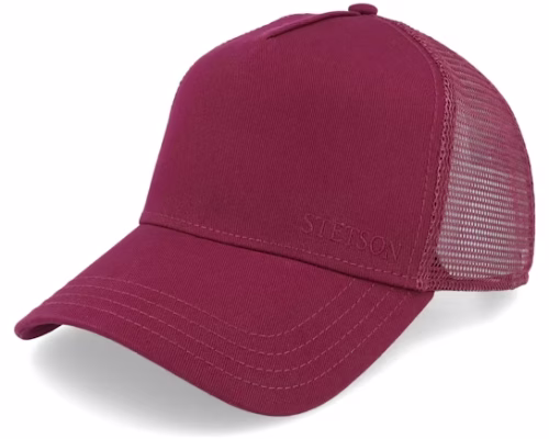 Cotton Red Trucker - Stetson